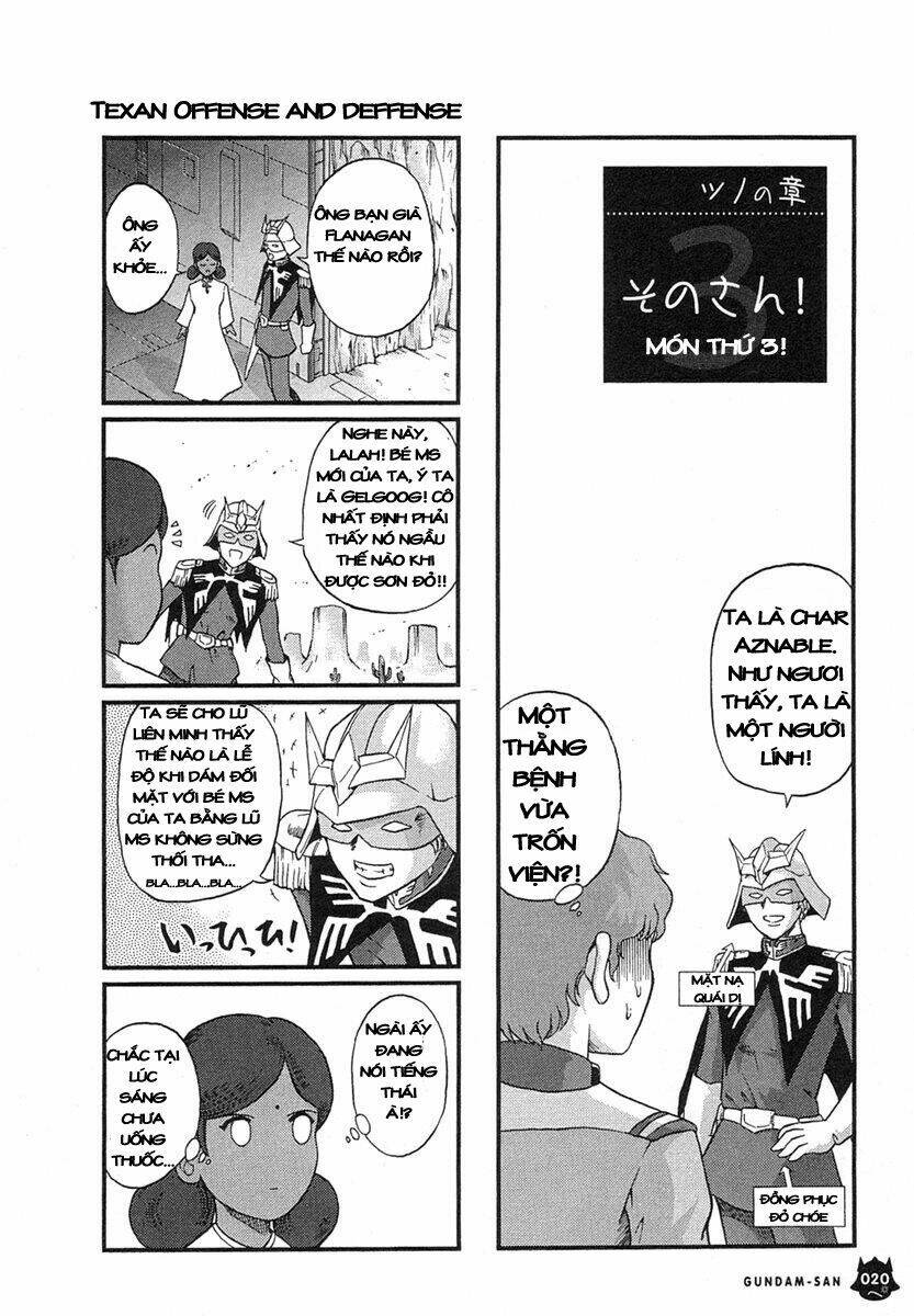 Kidou Senshi Gundam-San: Chapter 1