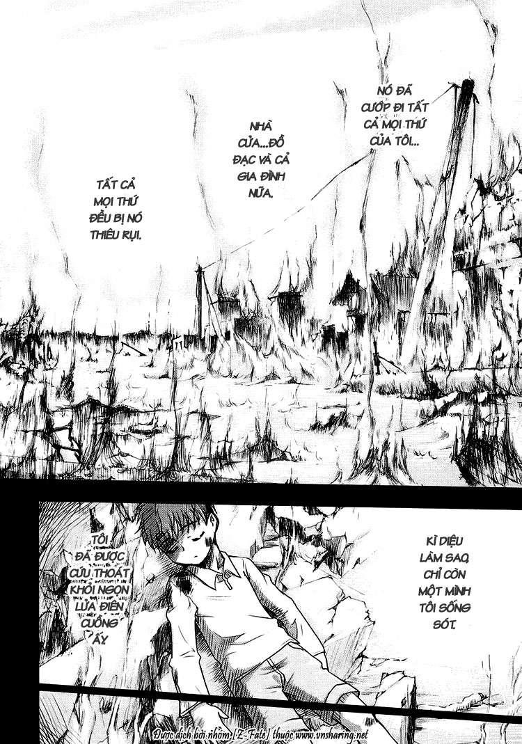 Fate Stay Night: Chapter 1