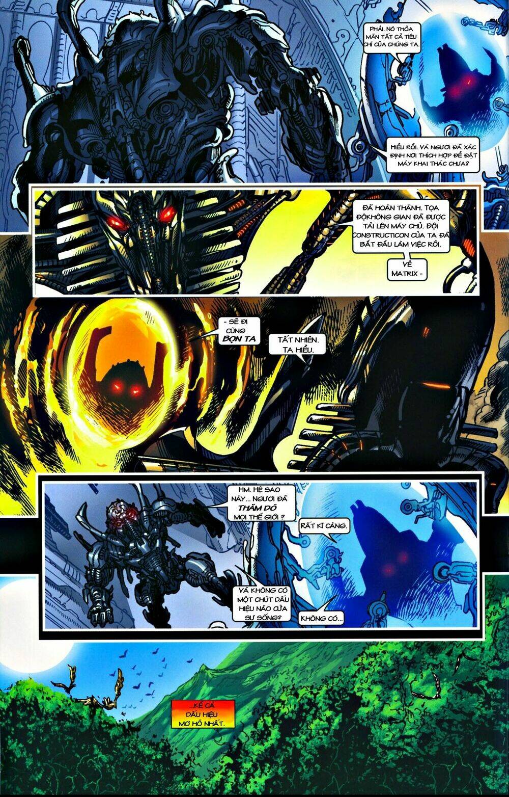 Transformer Film Comic Series: Chapter 1