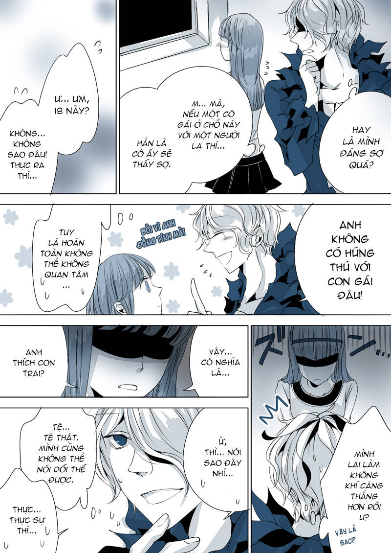Ib Doujinshi - Ao Meikyuu No Ou: Chapter 2
