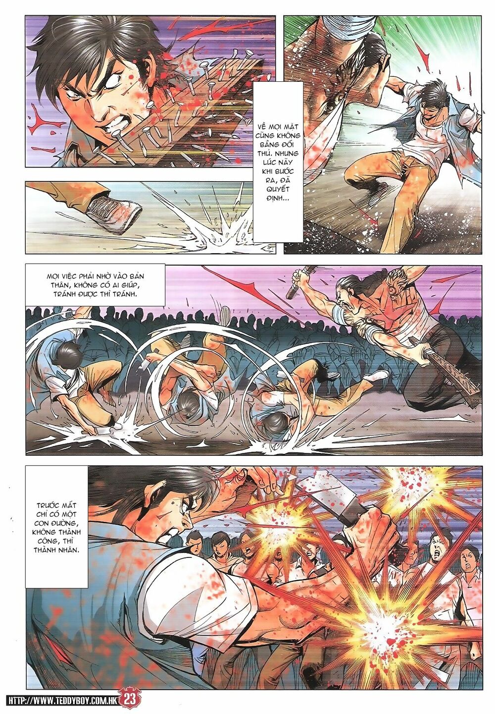 Người Trong Giang Hồ: Chapter 1849: Đánh chết cũng ủng hộ mày