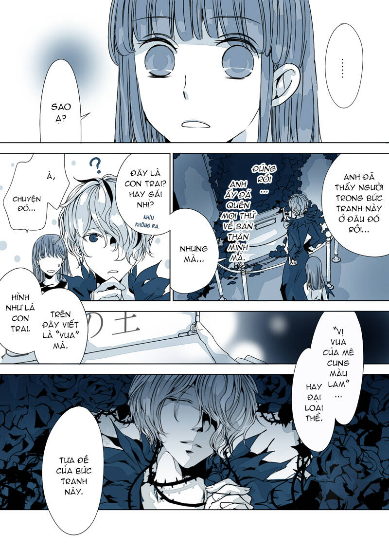Ib Doujinshi - Ao Meikyuu No Ou: Chapter 4