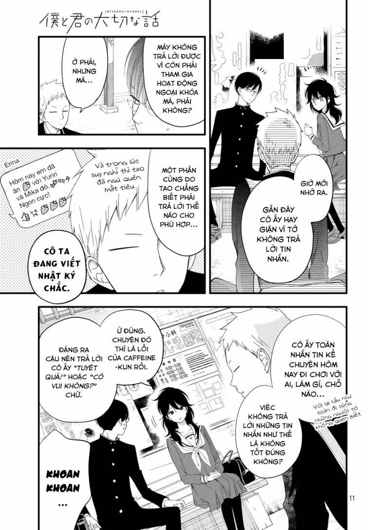 Boku To Kimi No Taisetsu Na Hanashi: Chapter 4