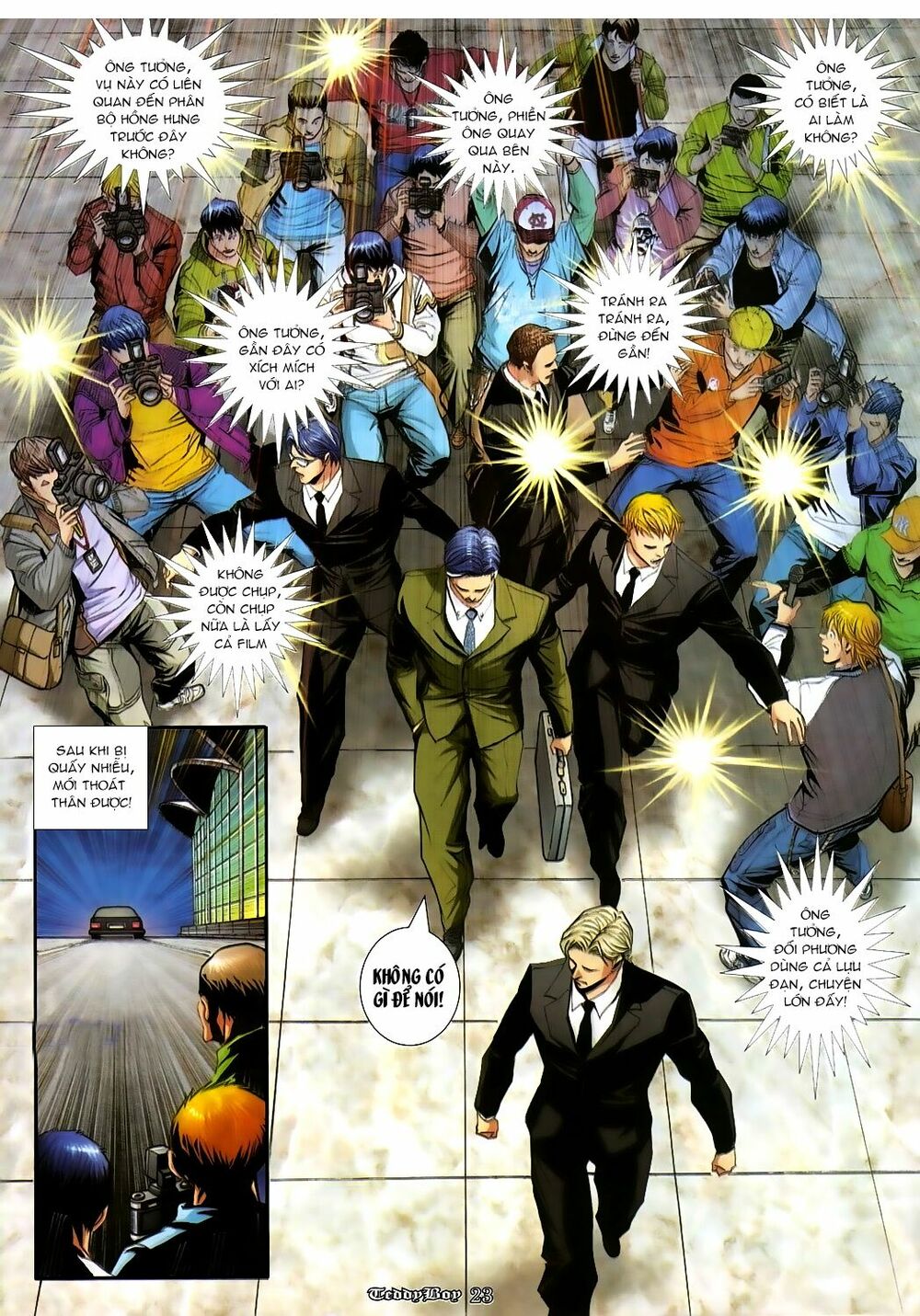 Người Trong Giang Hồ: Chapter 859: Đàm Phán Thế Kỷ