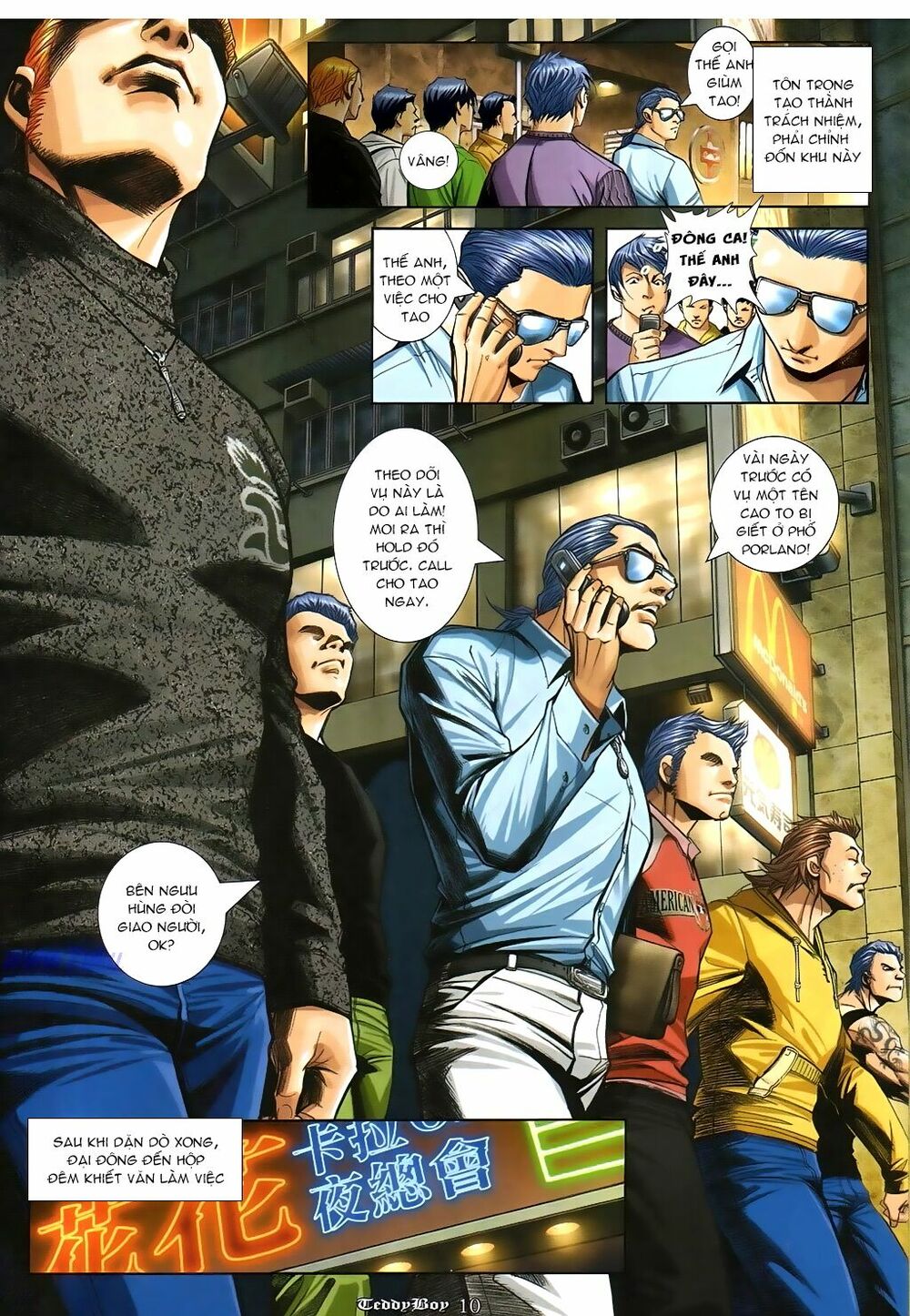 Người Trong Giang Hồ: Chapter 864: Thiên Hoàng phố Portland