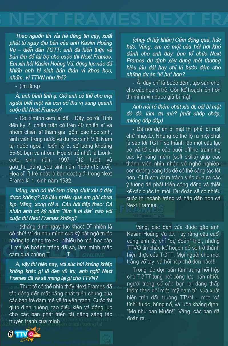 Tạp Chí Truyện Tranh Việt Nam Online - Ttvo: Chapter 3.1