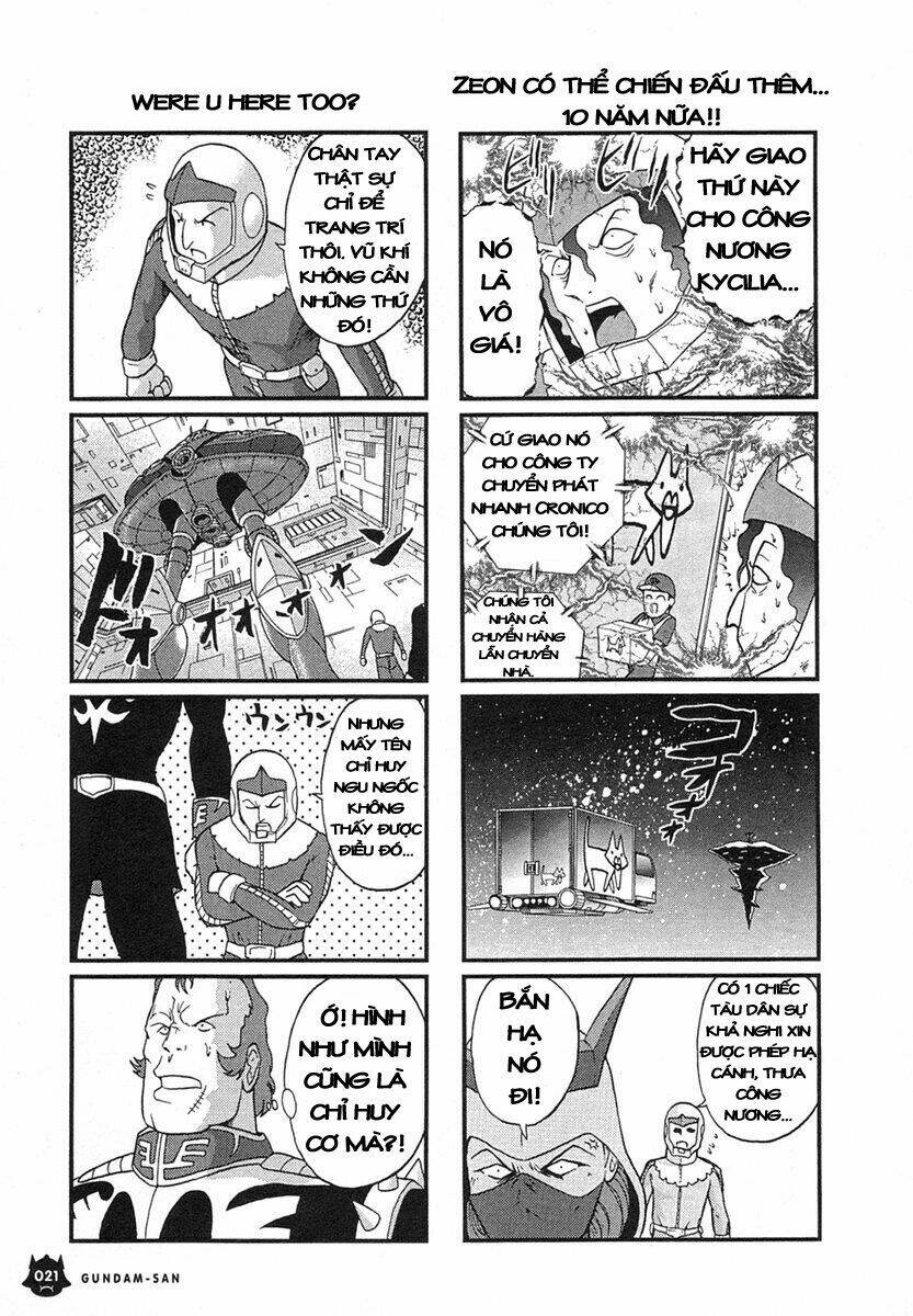 Kidou Senshi Gundam-San: Chapter 1