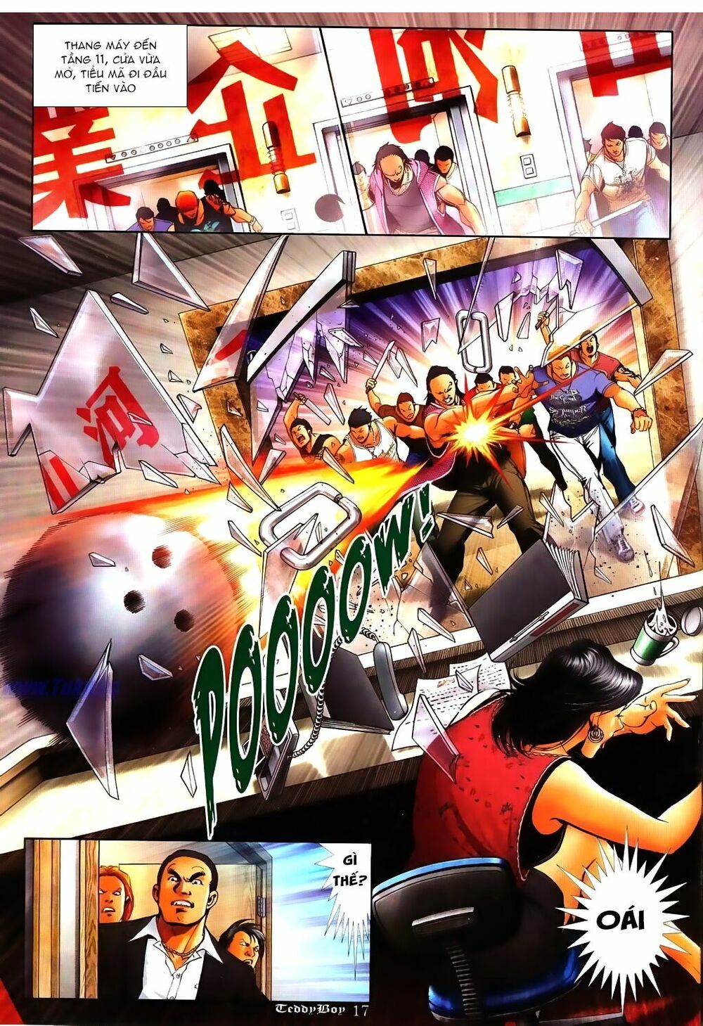 Người Trong Giang Hồ: Chapter 1107: Đánh lồng sắt