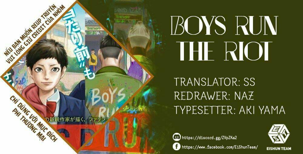 Boys Run The Riot: Chapter 1