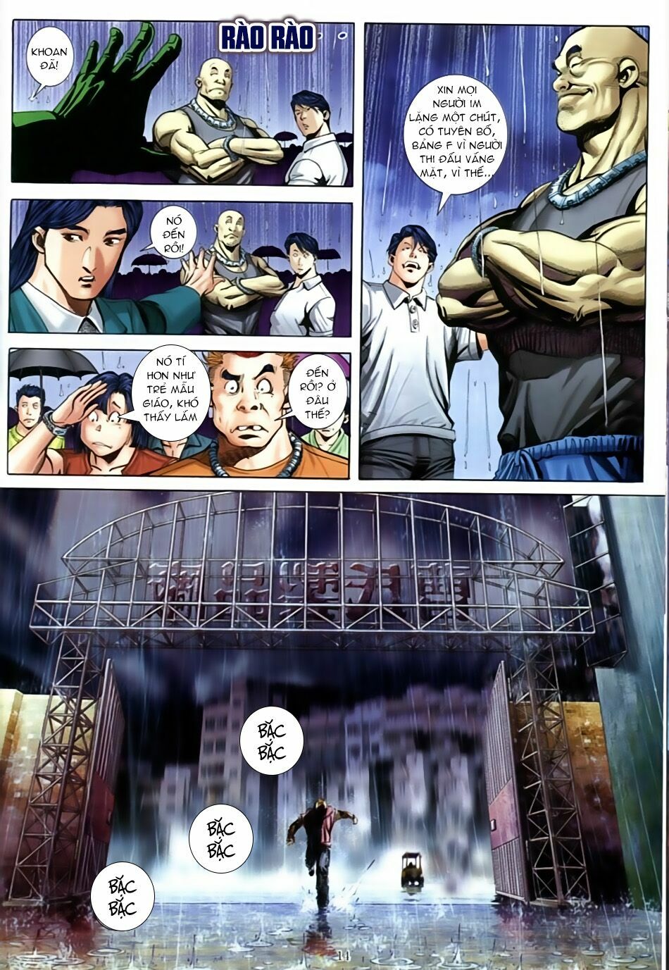 Người Trong Giang Hồ: Chapter 597: Trận chiến tắm máu