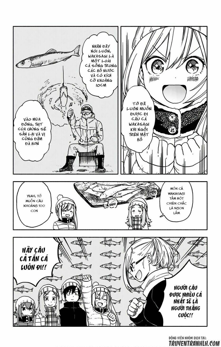 Saguri-Chan Tankentai: Chapter 14