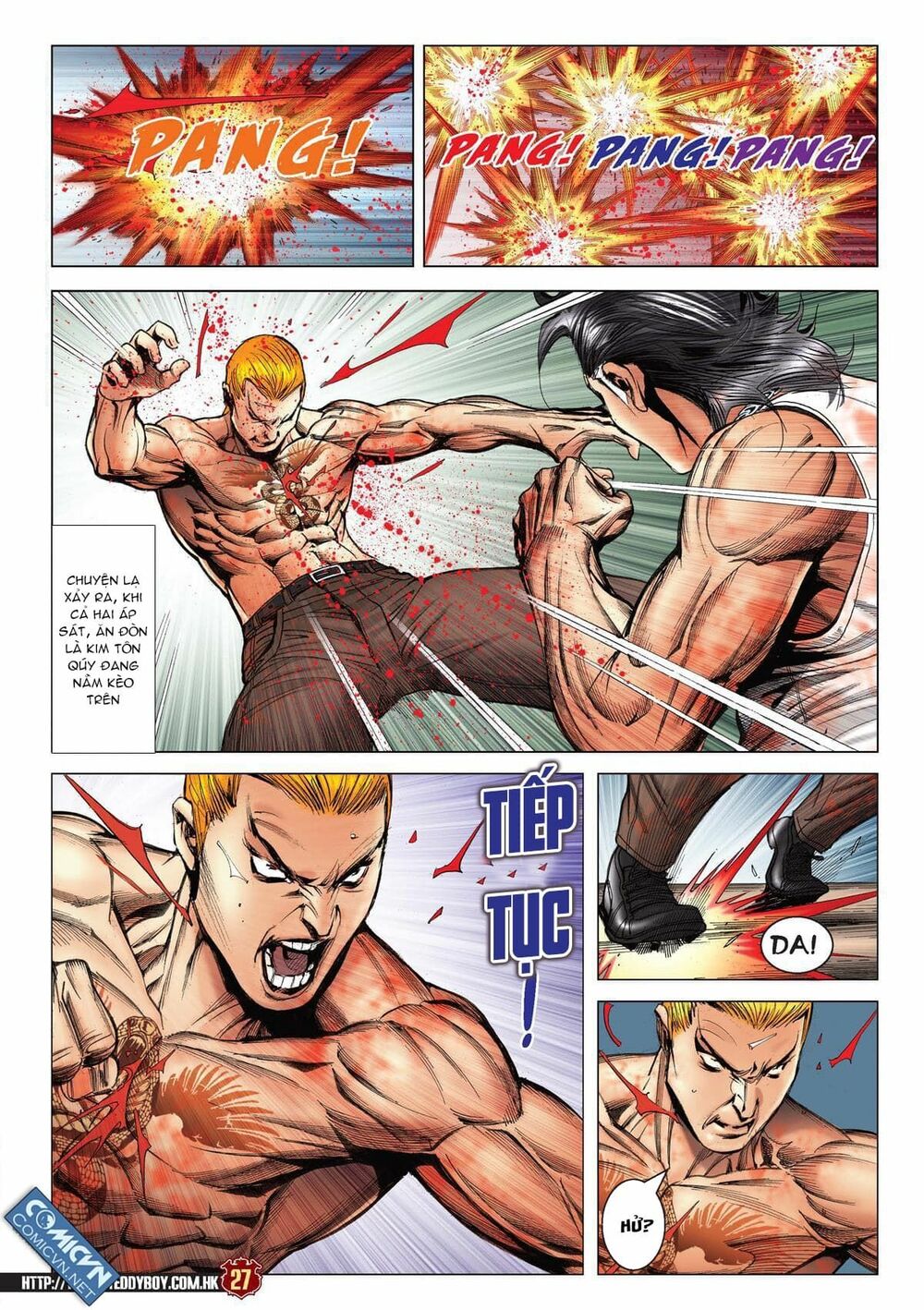 Người Trong Giang Hồ: Chapter 2170: Trần Hạo Nam vs Kim Tôn Quý 2
