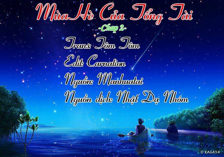 Mùa Hè Của Tổng Tài: Chapter 2