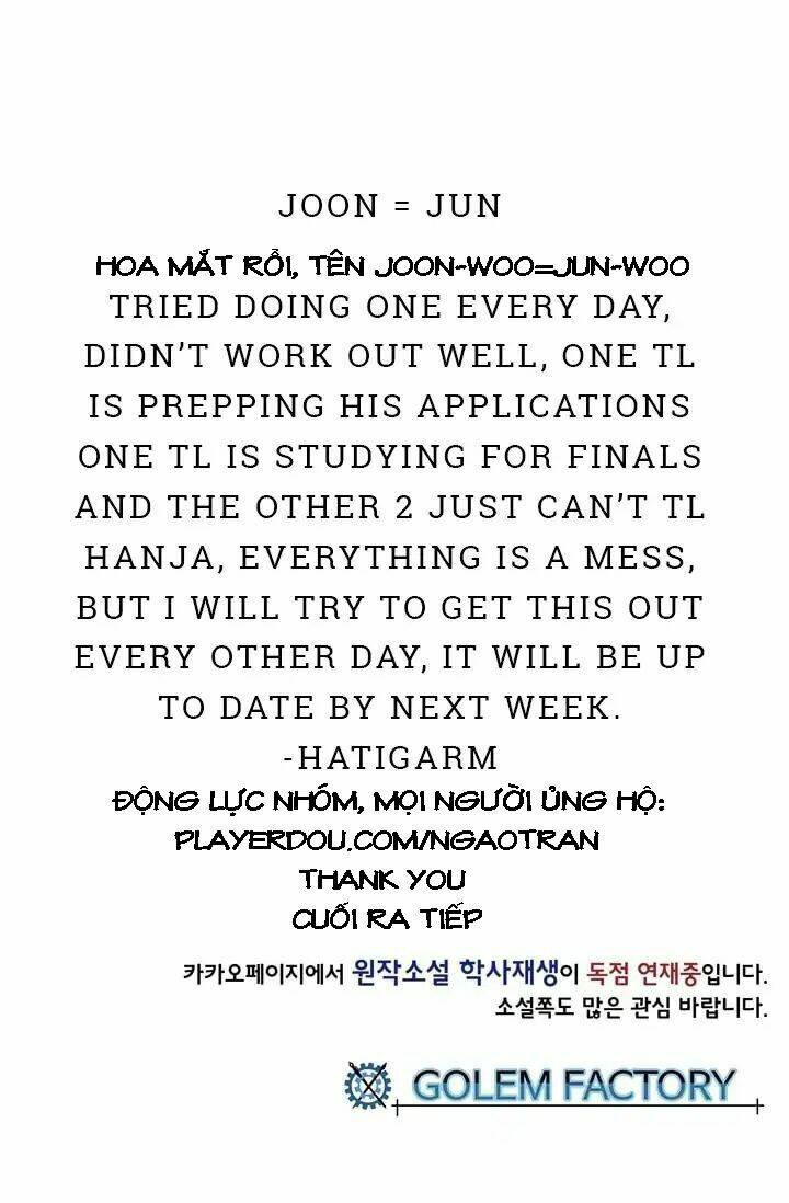 Học Sĩ Tái Sinh: Chapter 79