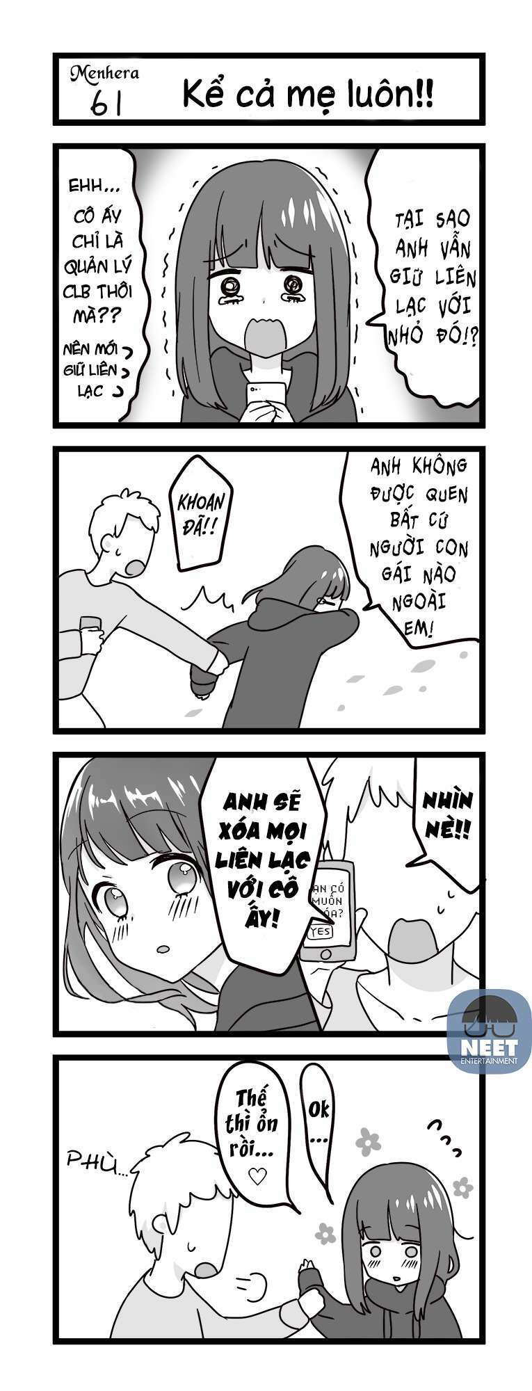 Menhera Shoujo Kurumi-Chan: Chapter 61