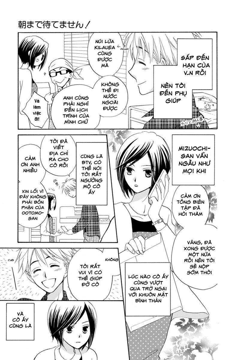 Không Thể Chờ Đến Sáng Mai Được!: Chapter 3