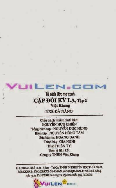 Cặp Đôi Kỳ Lạ: Chapter 2