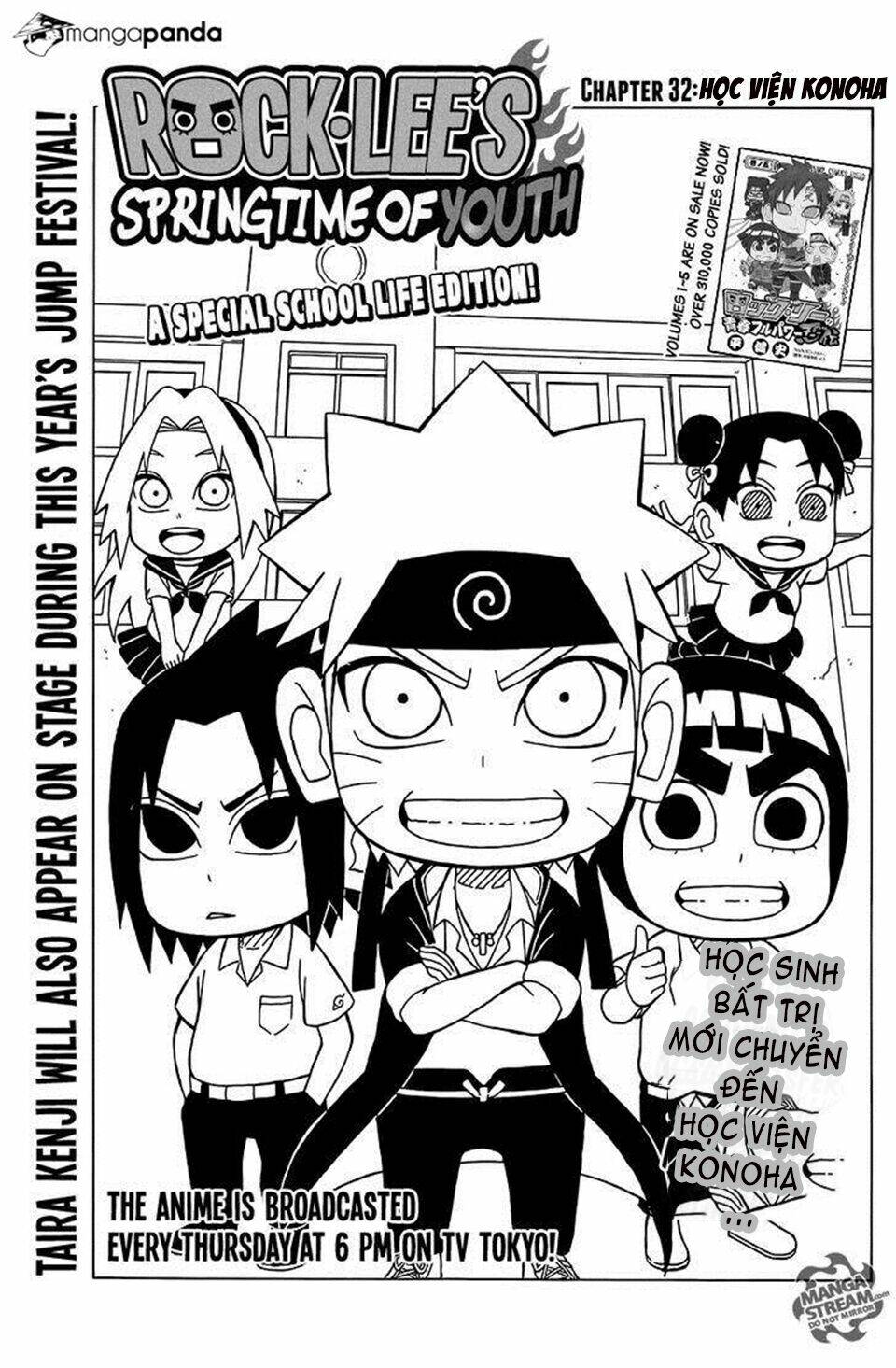 Cửu Vĩ Hồ Ly Ngoại Truyện Rock Lee: Chapter 32