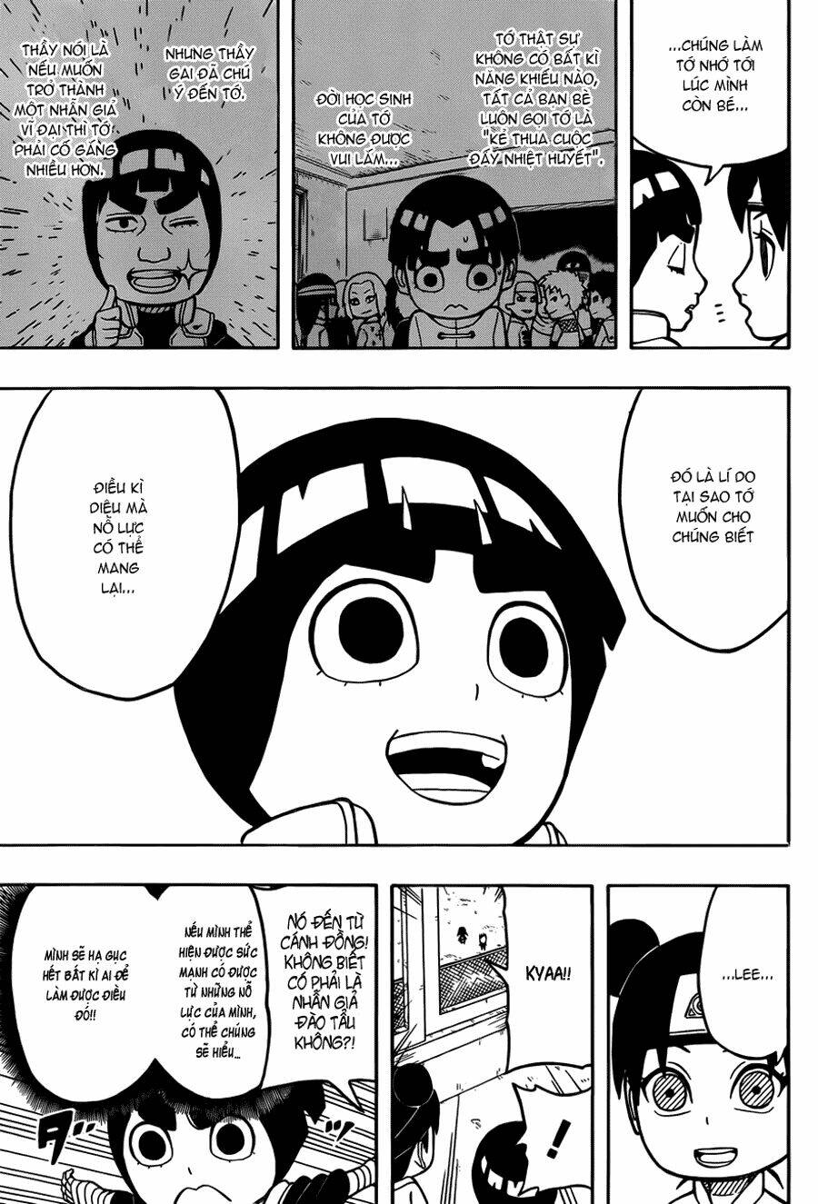 Cửu Vĩ Hồ Ly Ngoại Truyện Rock Lee: Chapter 12.5