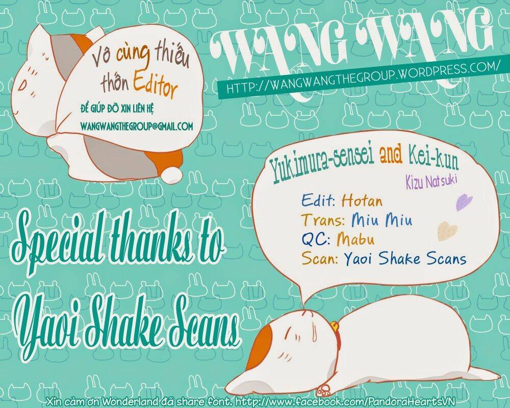 Yukimura-Sensei To Kei-Kun: Chapter 2