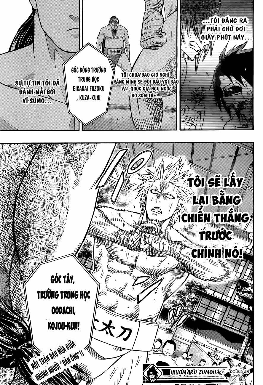 Hinomaru Zumou: Chapter 25
