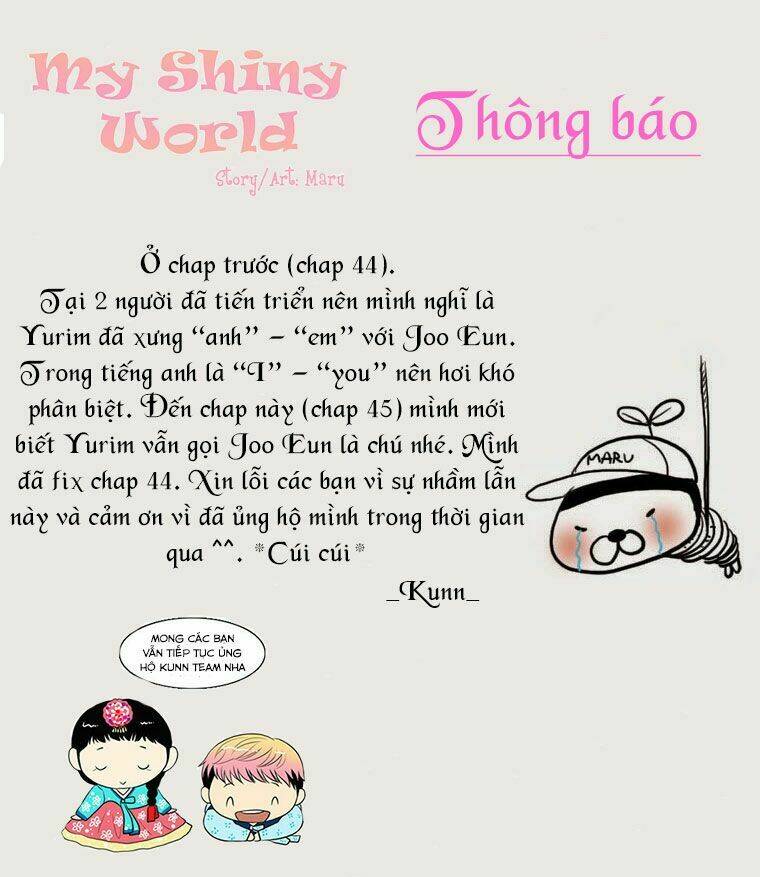 My Shining World: Chapter 45