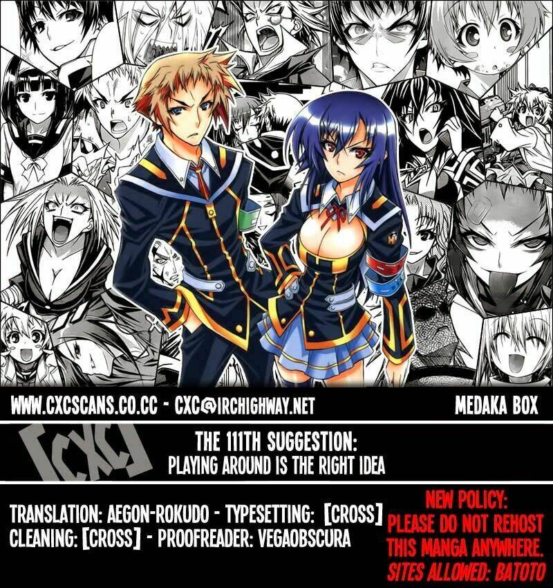 Medaka Box: Chapter 111