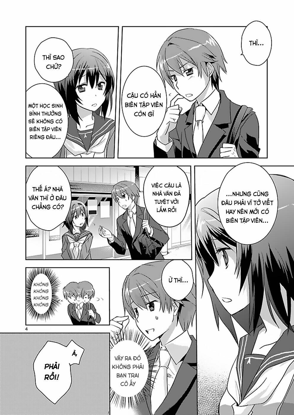 Shinonome Yuuko Wa Tanpen Shousetsu O Aishite Iru: Chapter 4