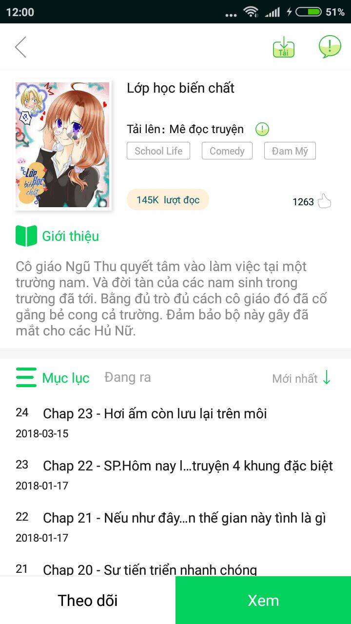 Lớp Học Biến Chất: Chapter 17