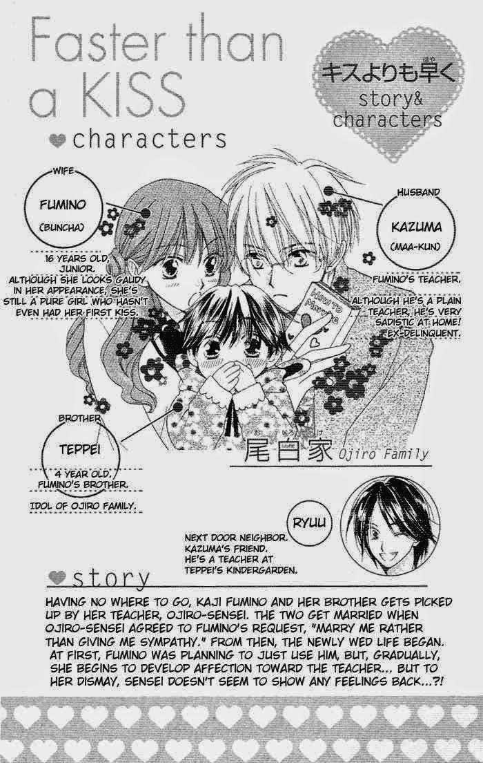 Faster Than A Kiss: Chapter 3