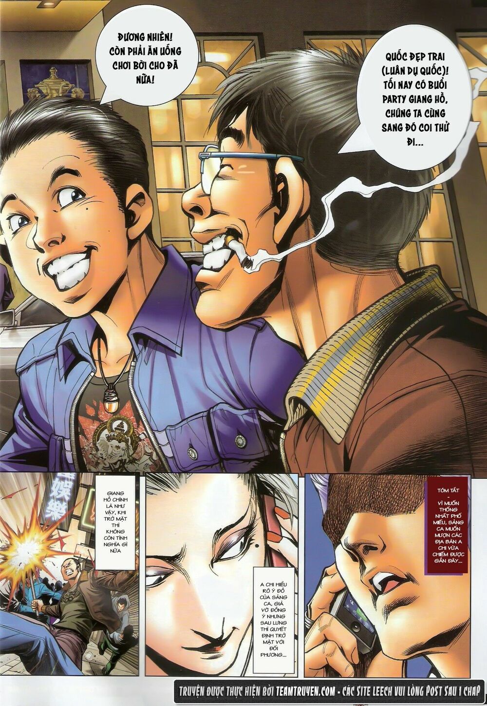 Người Trong Giang Hồ: Chapter 1466: Bữa Tiệc Nể Mặt