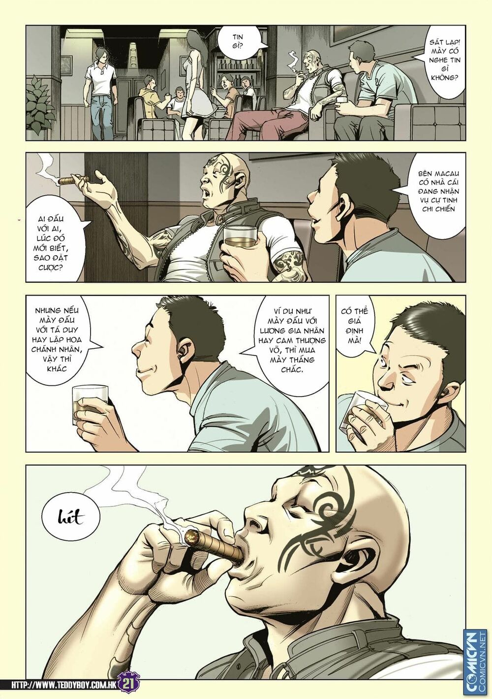 Người Trong Giang Hồ: Chapter 2159: Tá Duy vs Sát Lạp