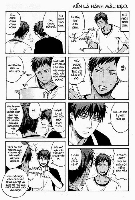 [Knb Doujinshi] Aokaga - Danshi Gohan: Chapter 0