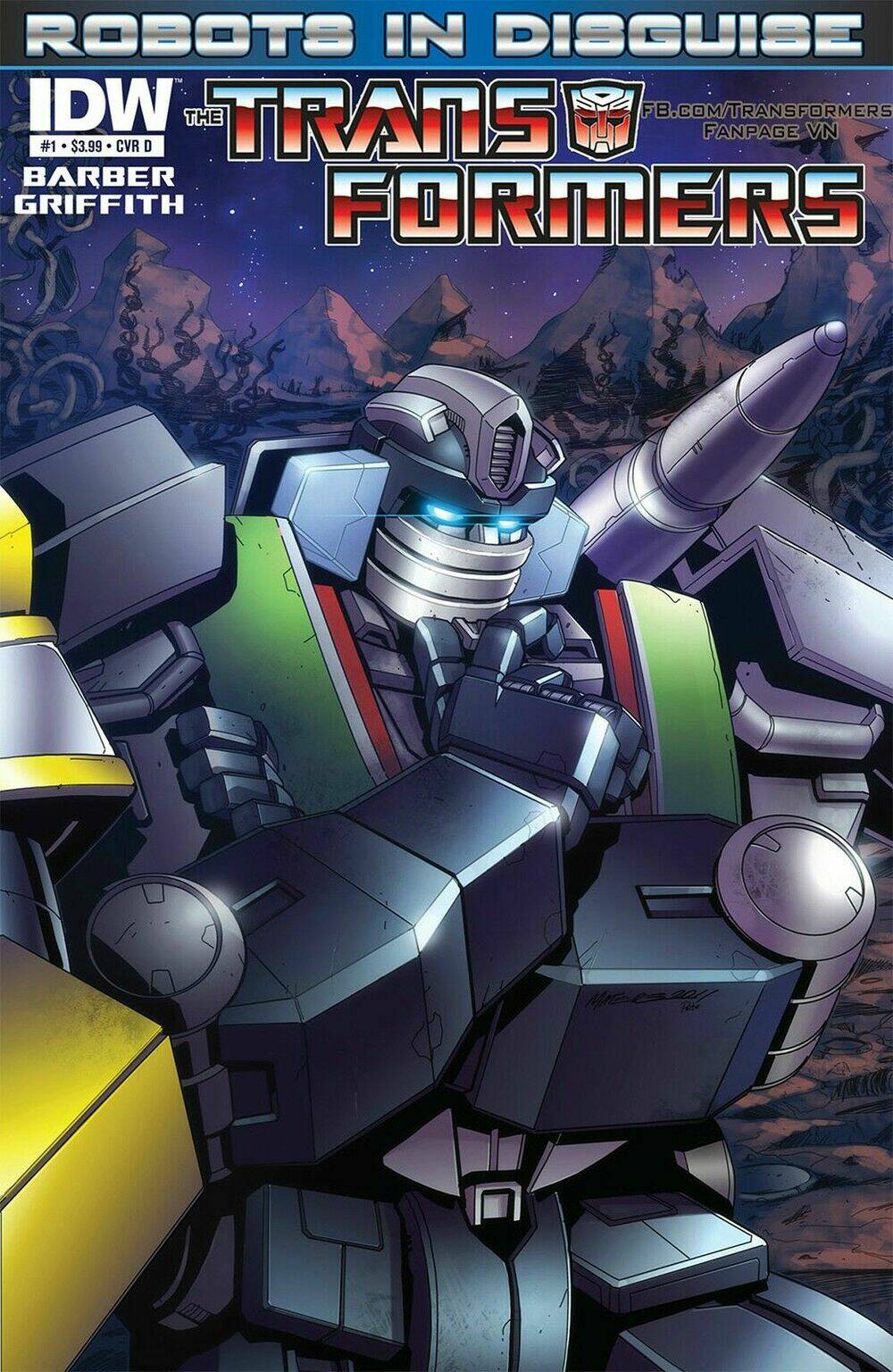 The Transformers: Robots In Disguise: Chapter 1