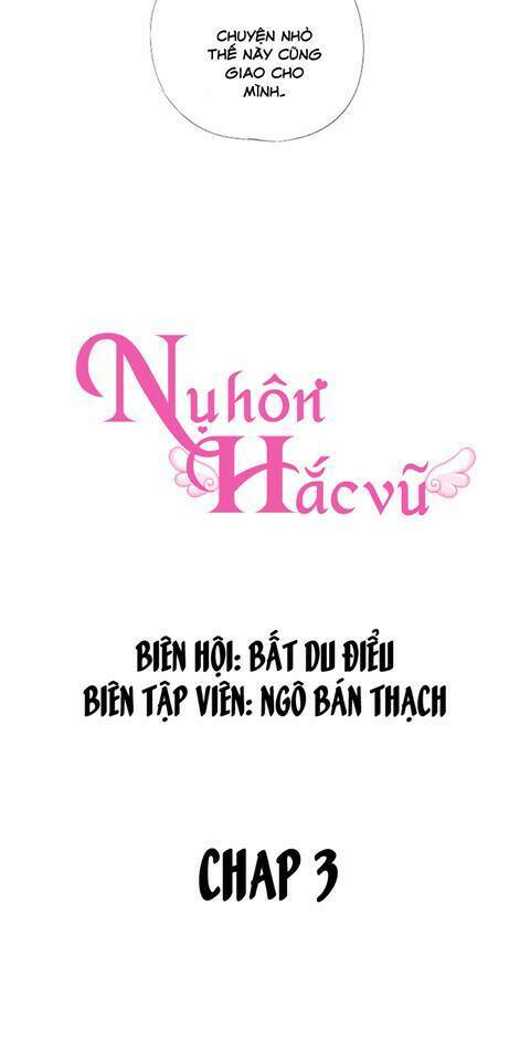 Nụ Hôn Hắc Vũ: Chapter 3