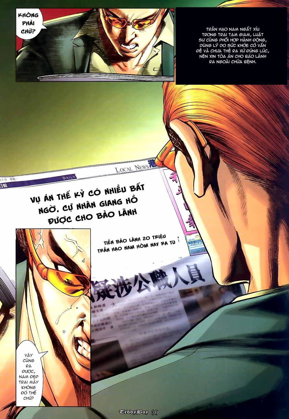 Người Trong Giang Hồ: Chapter 1042: Nam Ca ra tù