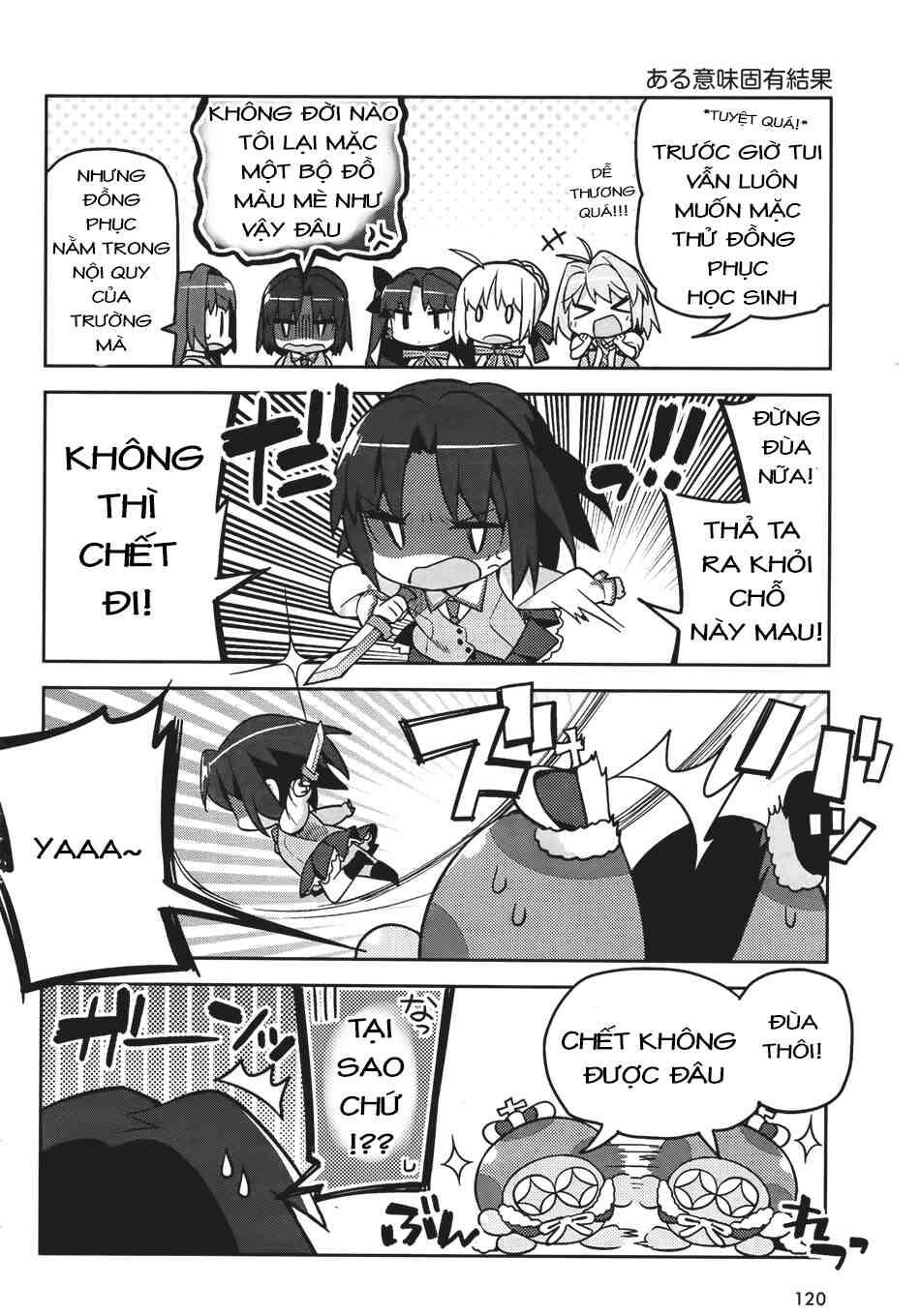 Type-Moon Gakuen - Chibi Chuki!: Chapter 1
