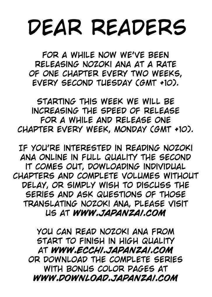 Nozoki Ana: Chapter 86