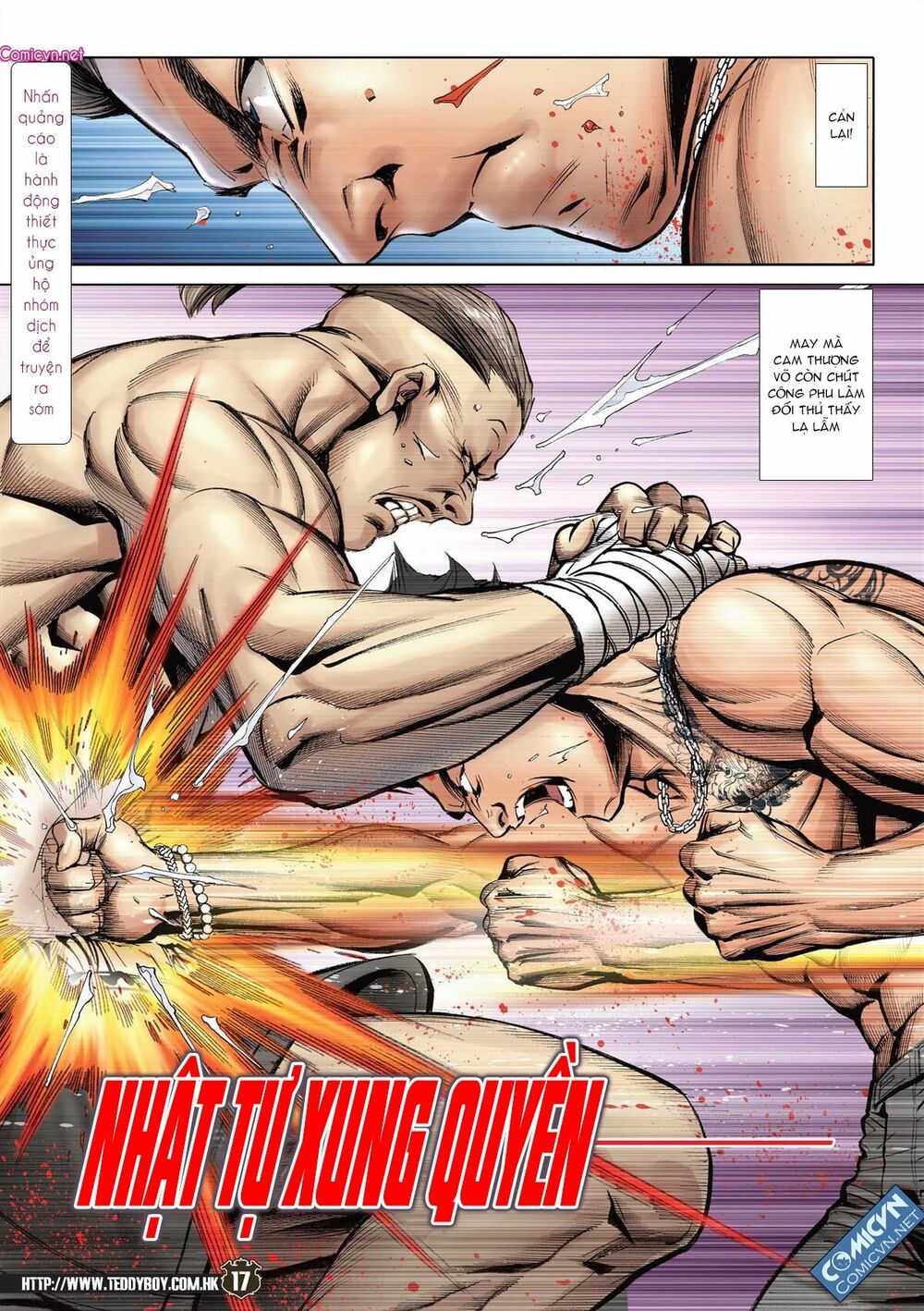 Người Trong Giang Hồ: Chapter 2143: Ác chiến vua Muay Thai