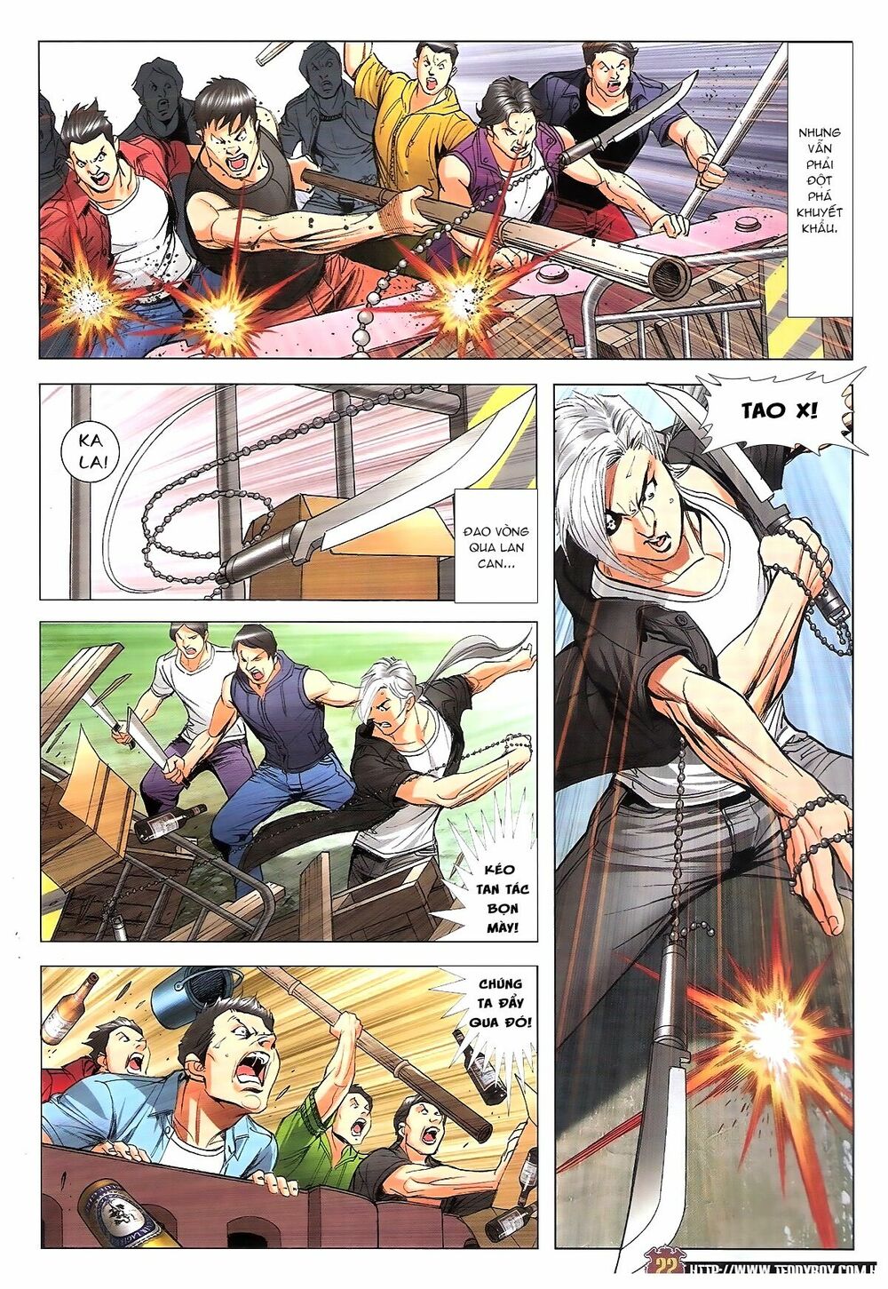 Người Trong Giang Hồ: Chapter 1812: Trận chiến cam go