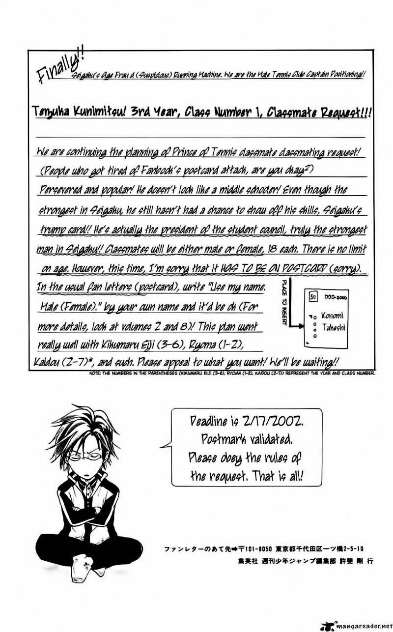 Hoàng Tử Tennis: Chapter 105