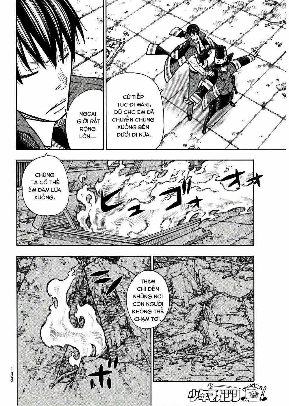 Biệt Đội Lính Cứu Hỏa: Chapter 165