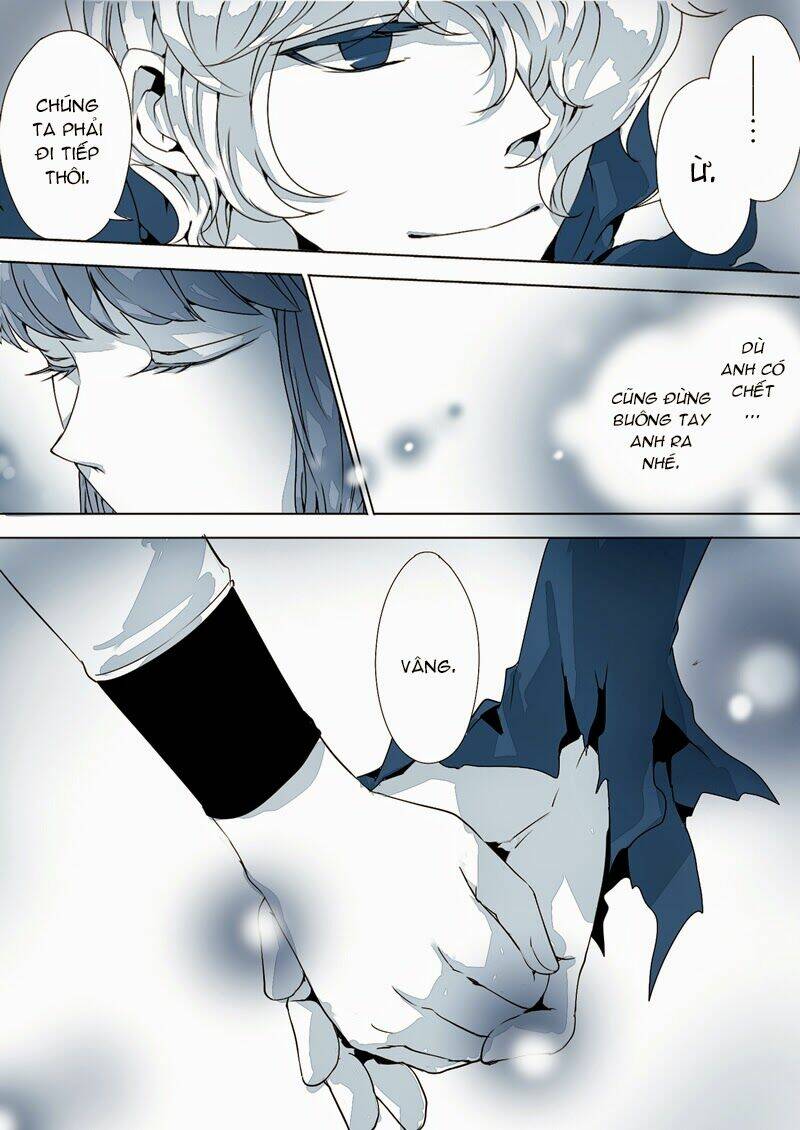Ib Doujinshi - Ao Meikyuu No Ou: Chapter 7