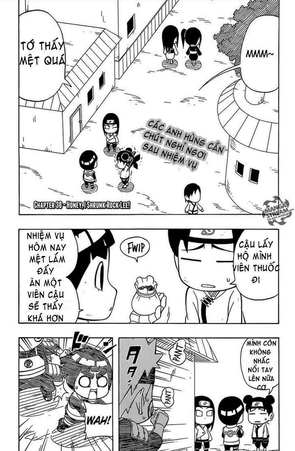 Cửu Vĩ Hồ Ly Ngoại Truyện Rock Lee: Chapter 30