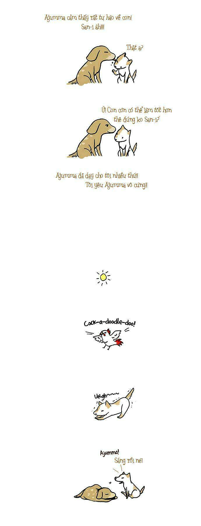 My Young Cat And My Old Dog: Chapter 11