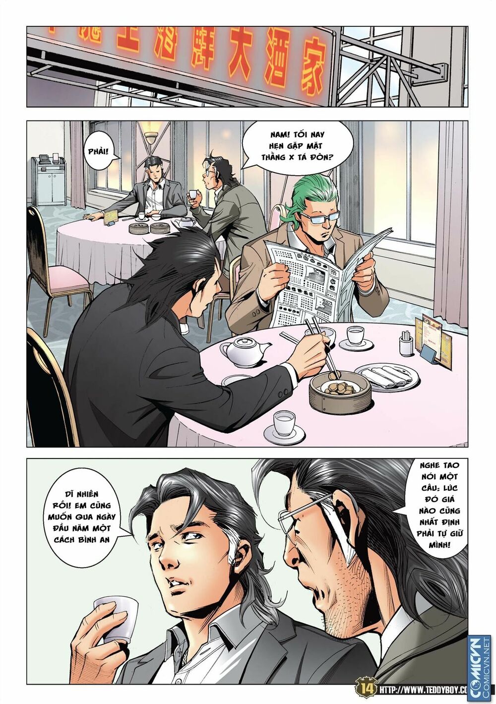 Người Trong Giang Hồ: Chapter 2208: Trần Hạo Nam vs Tá Đôn