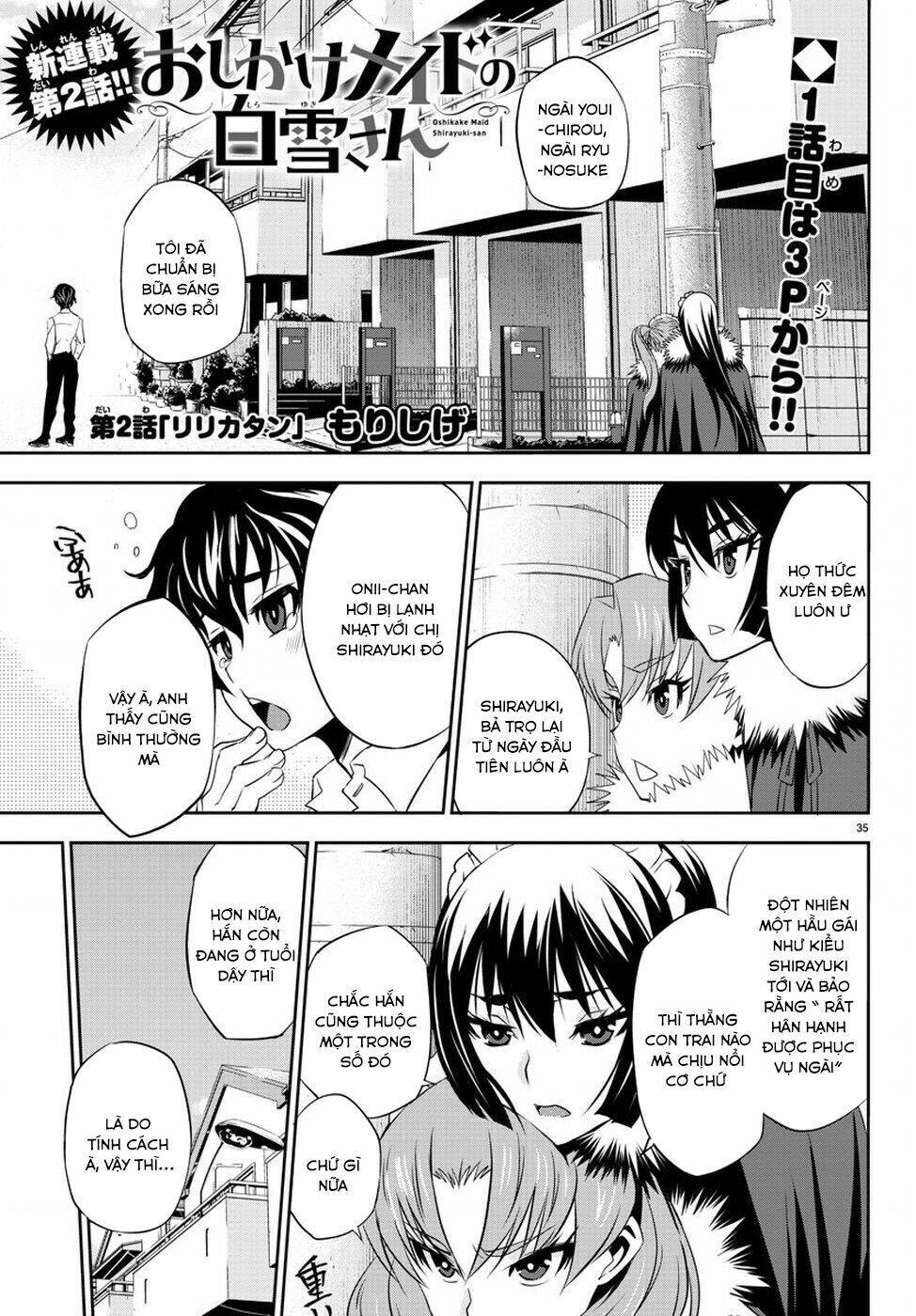 Oshikake Maid Shirayuki-San: Chapter 2