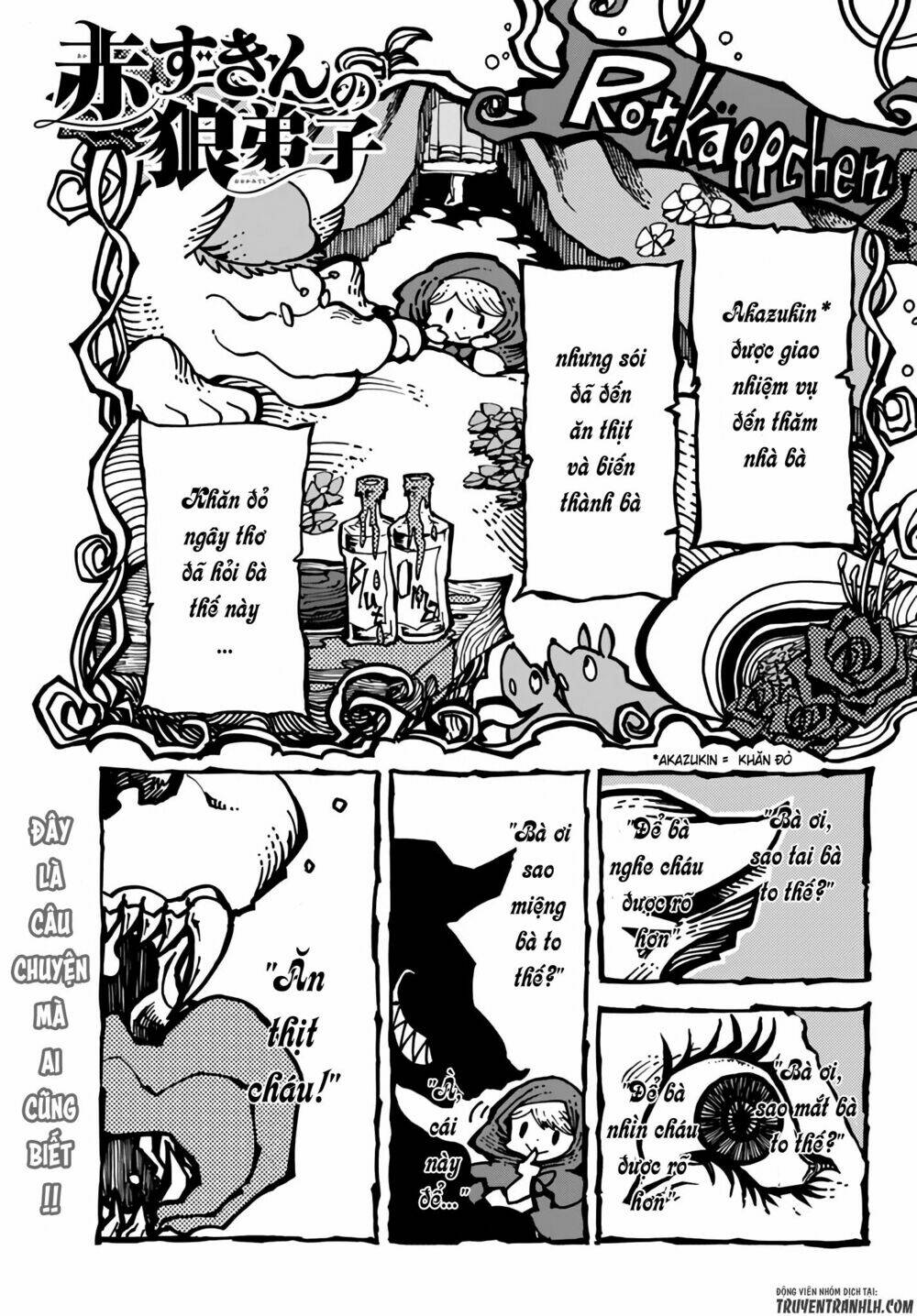 Akazukin No Ookami Deshi: Chapter 3