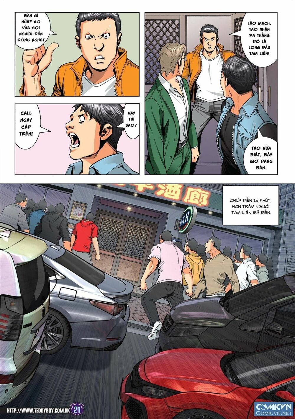 Người Trong Giang Hồ: Chapter 2221: Chơi khô máu