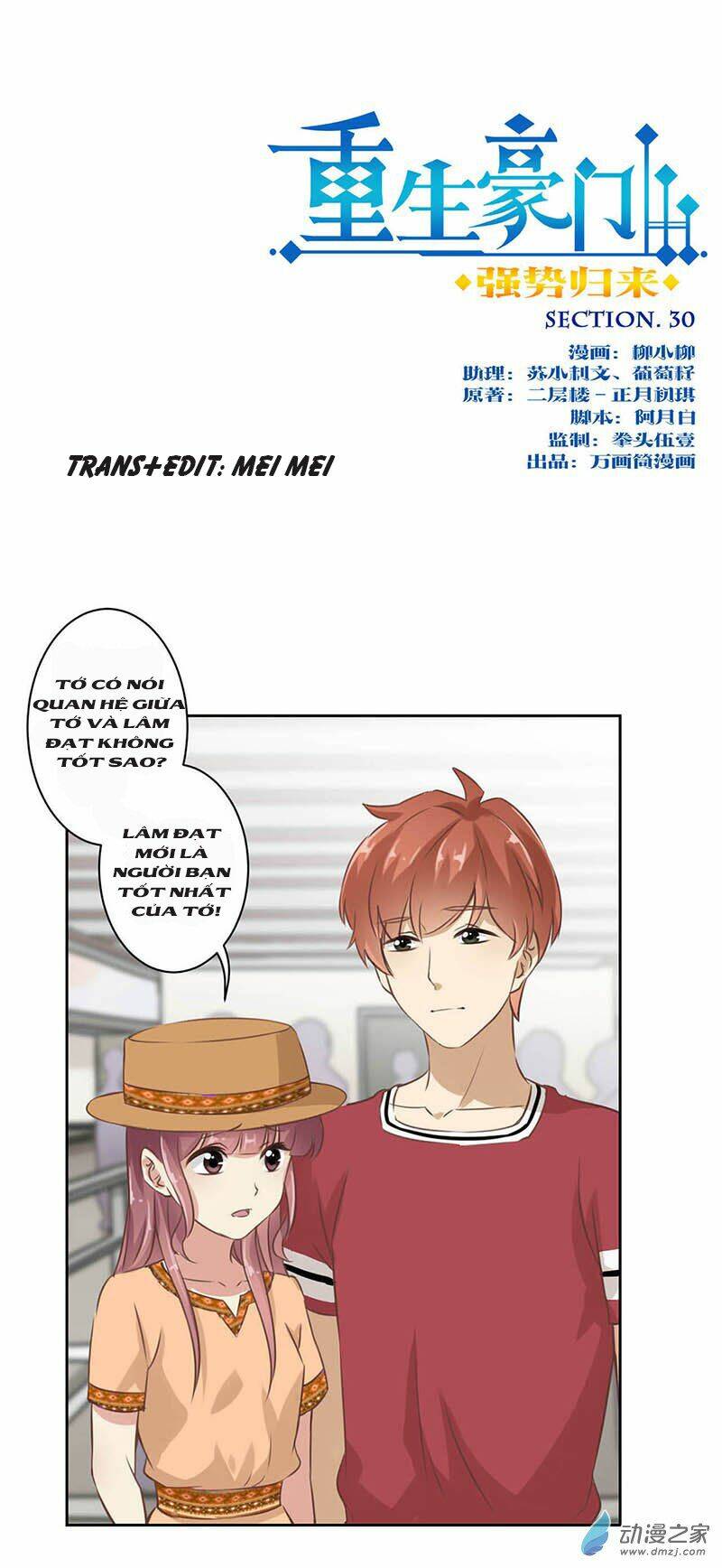 Trọng Sinh Chi Hao Môn Cường Thế Quy Lai: Chapter 30
